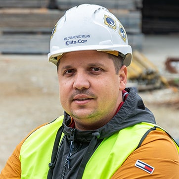 Milan Milovanović, odgovorni izvođač radova