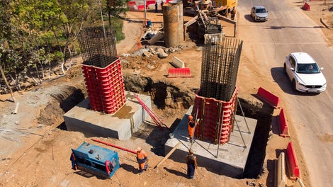 Двухуровневая развязка г. Самара