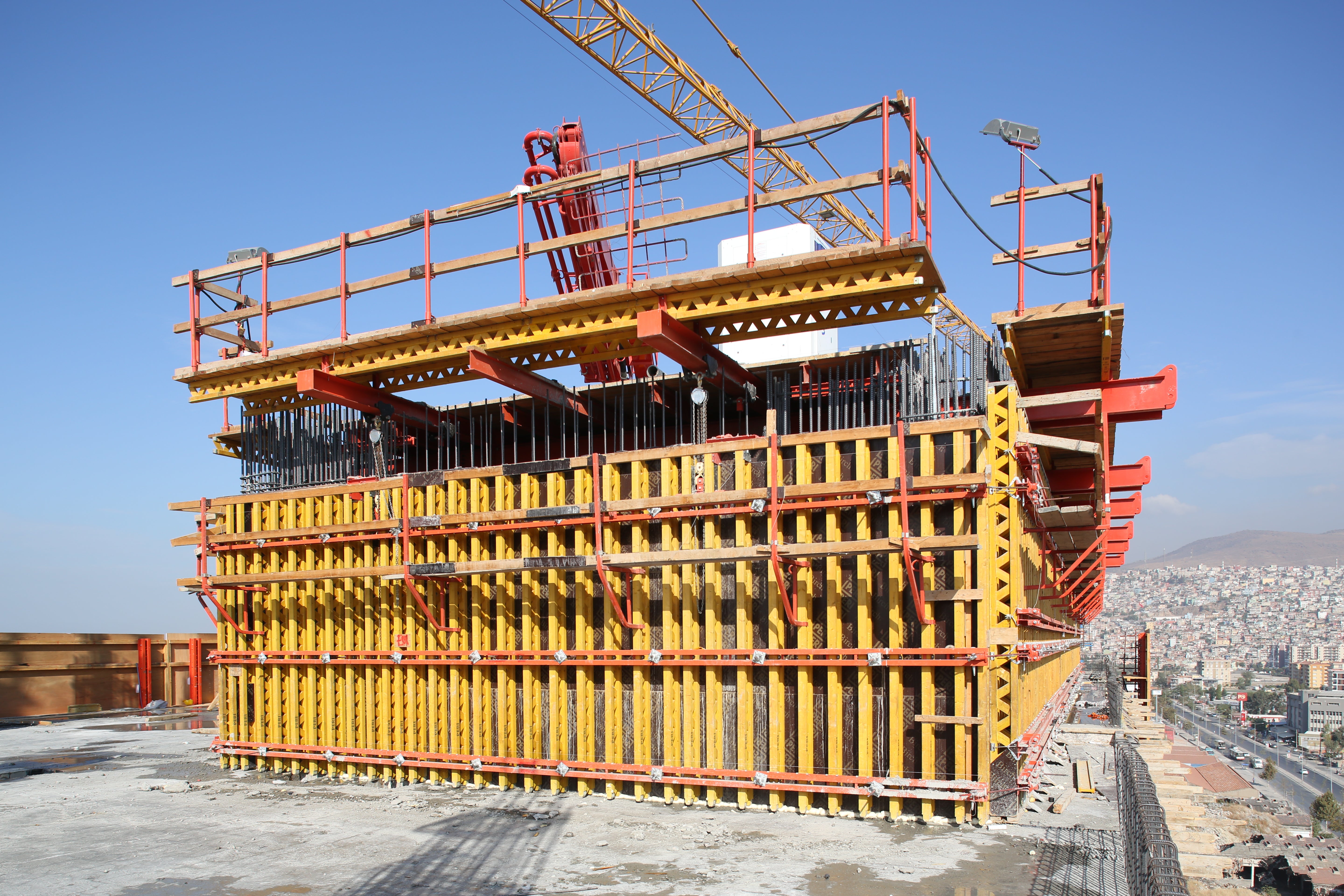 Folkart Bayraklı Towers Projesi İnşaatı<br/>