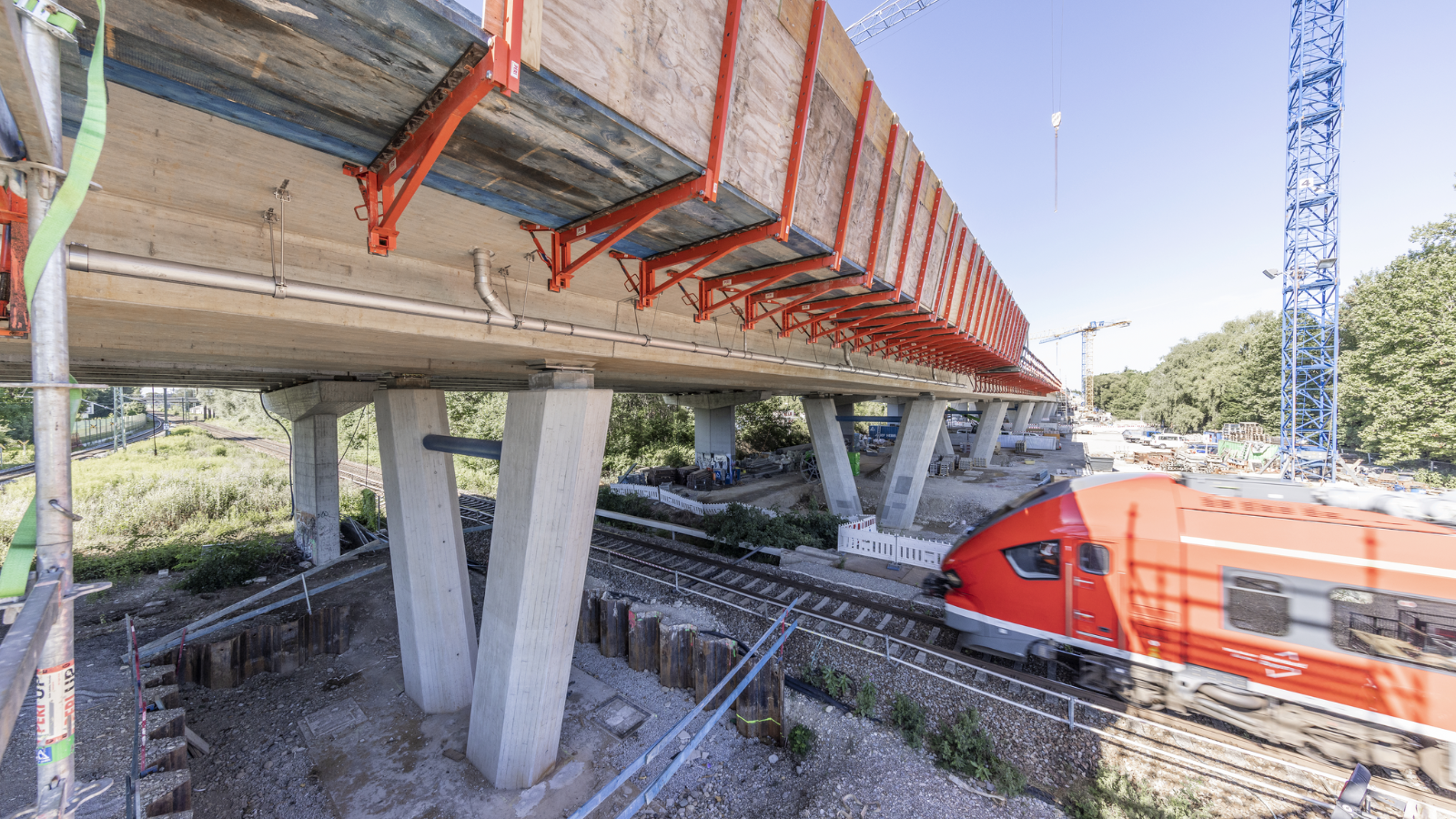 Rifacimento di cordoli con sistema PERI VARIOKIT VGK