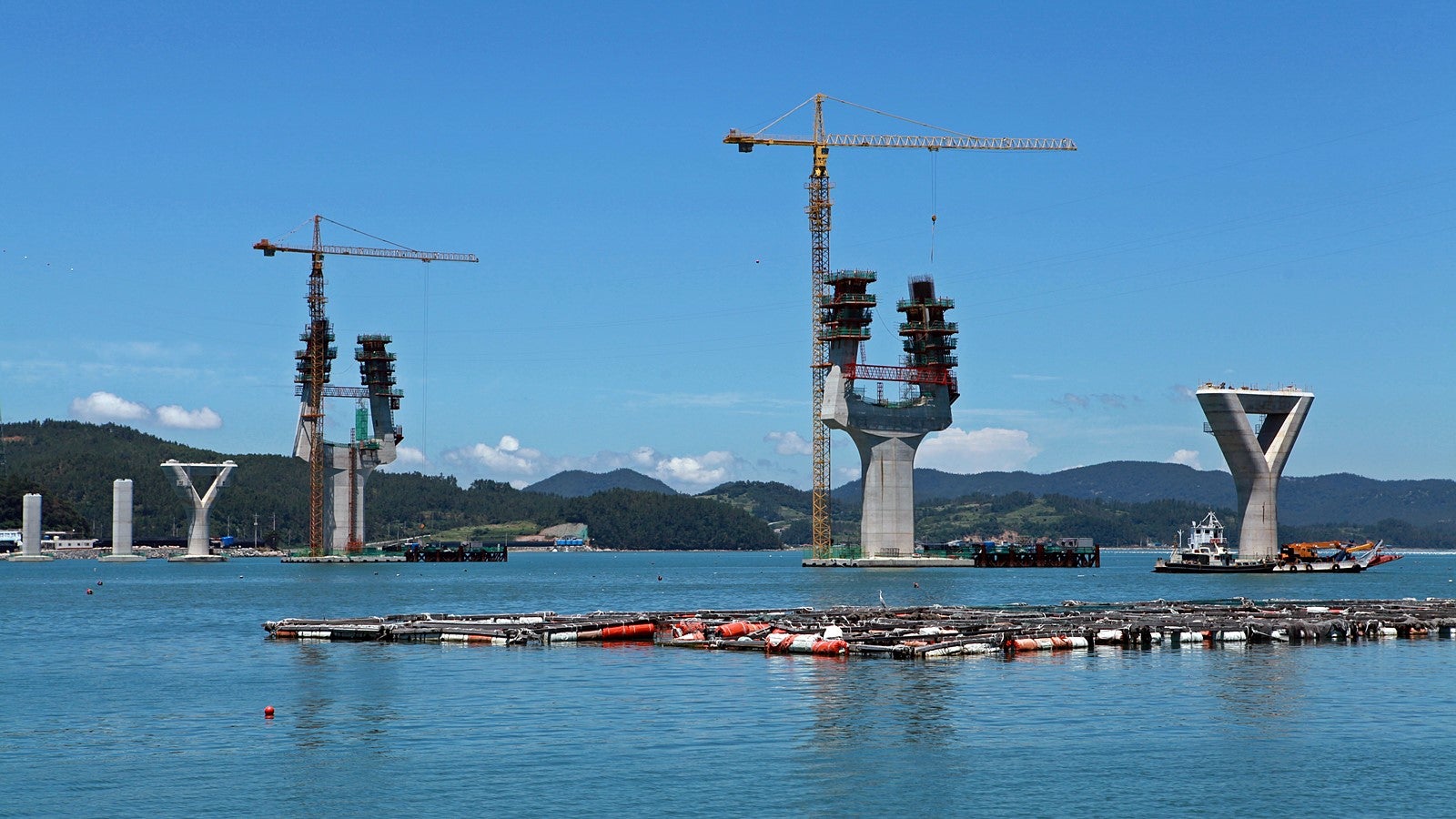 장보고대교 (신지-고금 연륙교), 전남 완도군 고금면-신지면