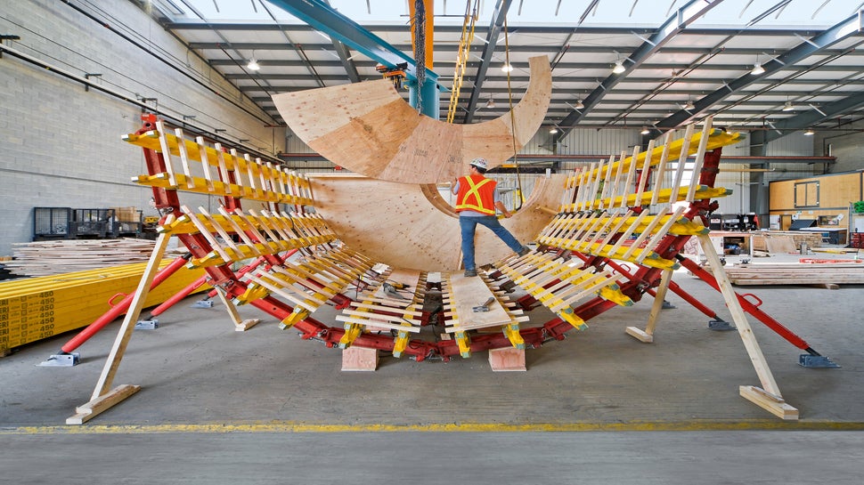 CNC Cutting and Formwork Assembly