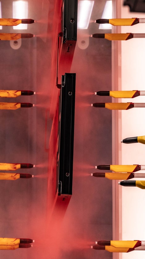 Für die Pulverbeschichtung können neben den klassischen PERI Farben auch andere RAL-Farben gewählt werden.