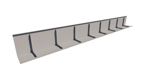 Speed Edge Formwork is an innovative solution that is made from sheet steel for the installation of permanent lateral formwork for reinforced concrete base.