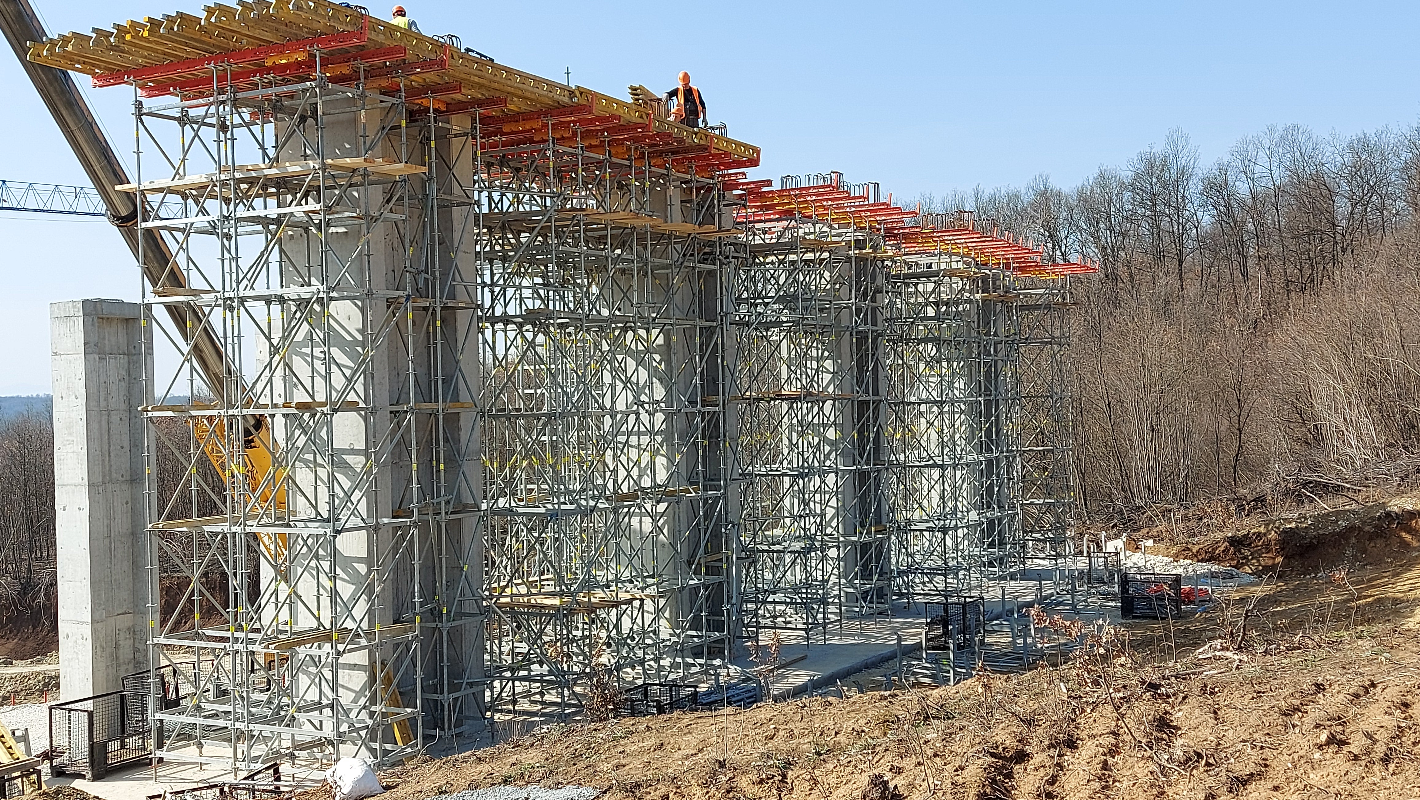 Подпорно скеле PERI UP Flex