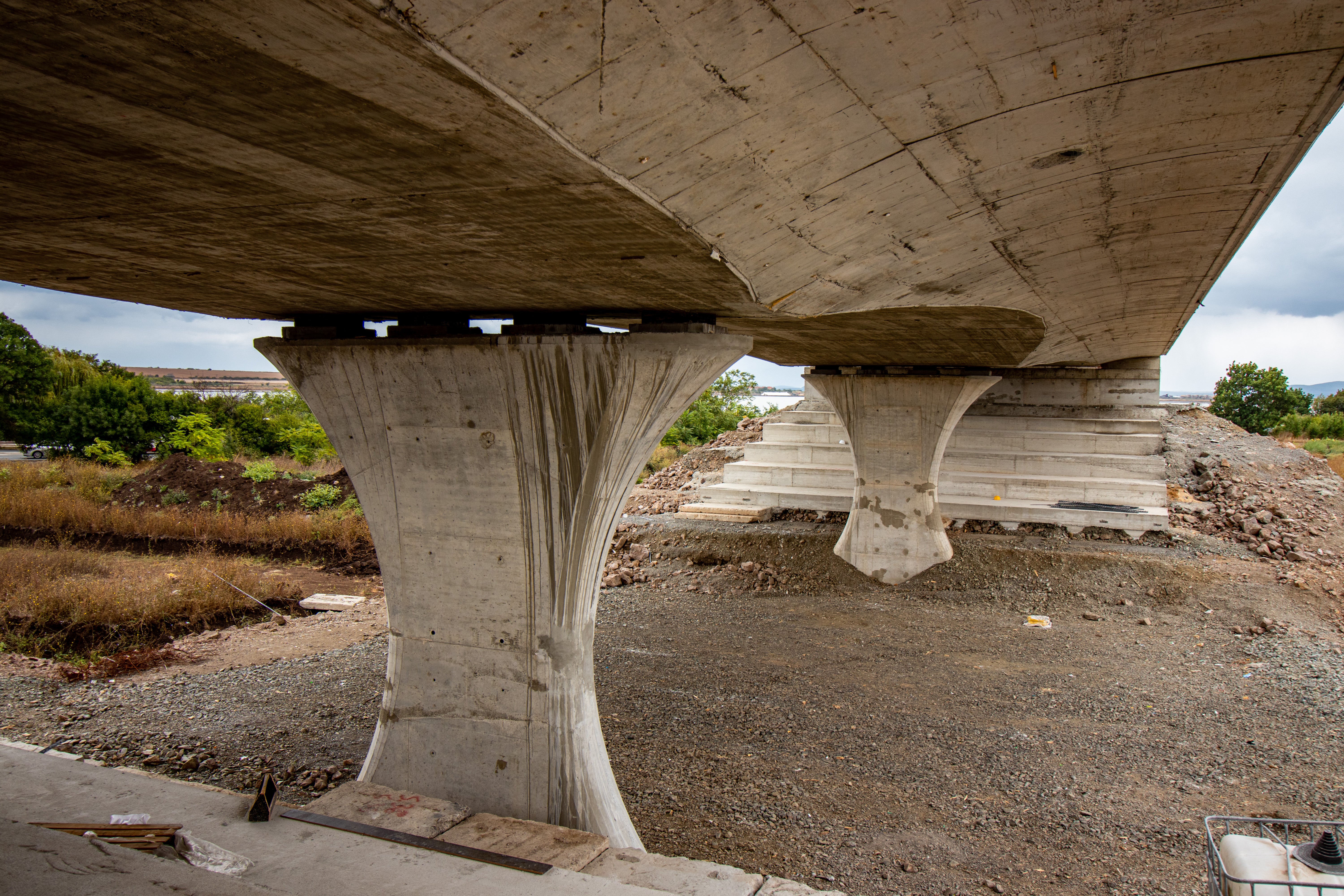 Съоръжението след декофриране 