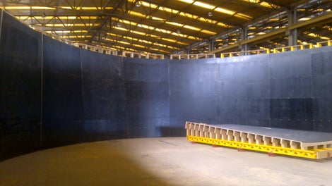 Most Čiovo - priprema oplate prije isporuke