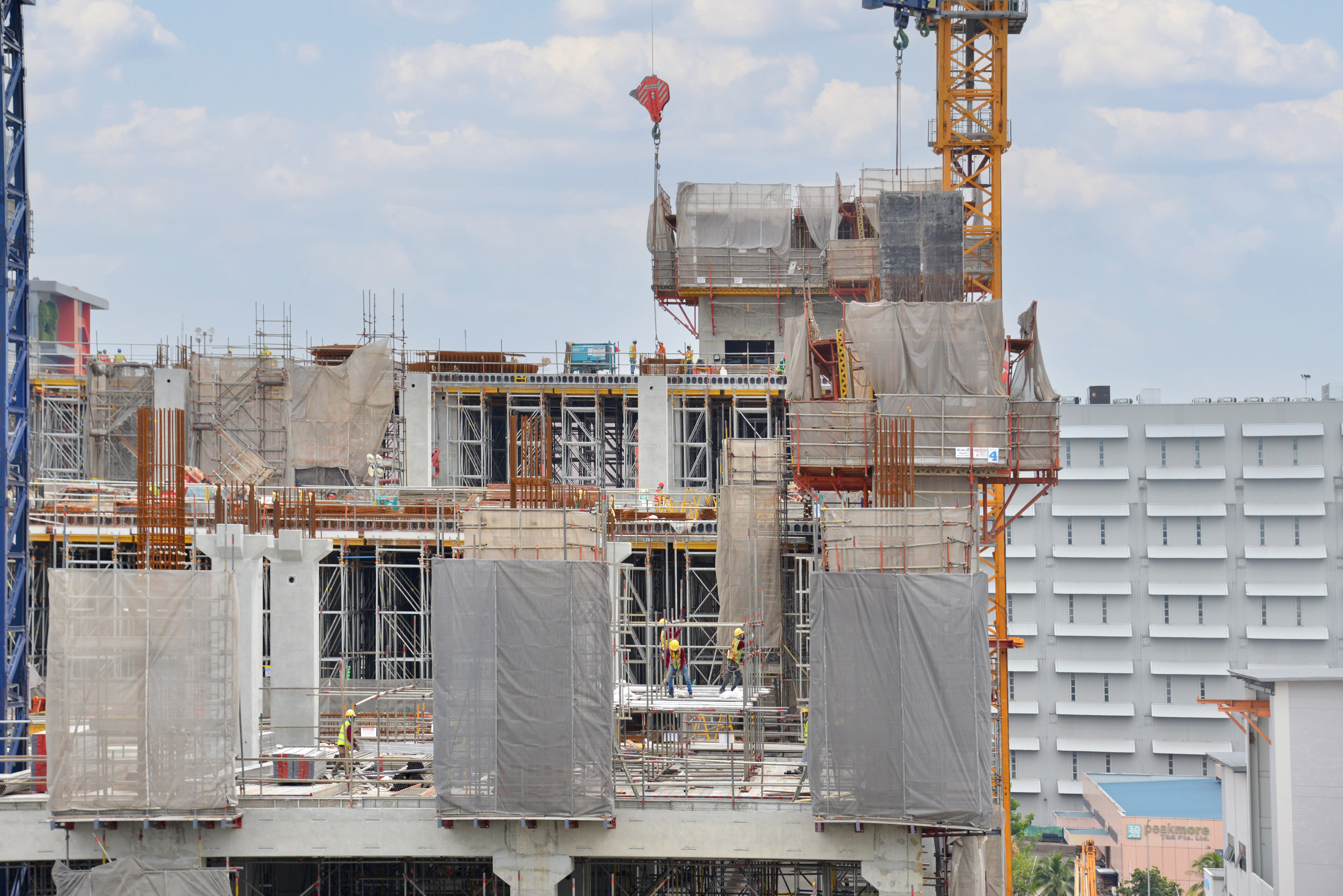 PERI UP MD (PS 100) as the shoring solution 