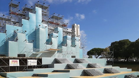 Escenario Jornada Mundial de la Juventud 2023