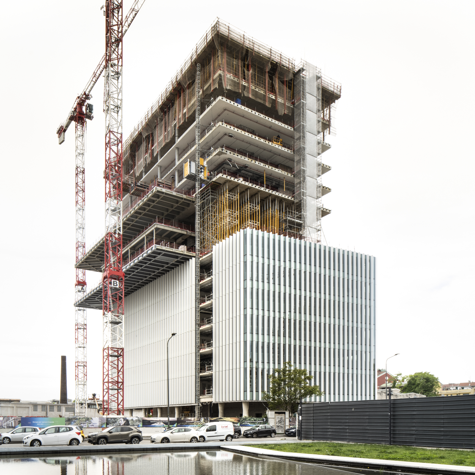 Progetto di costruzione della nuova sede di SNAM nel quartiere Symbiosis a Milano