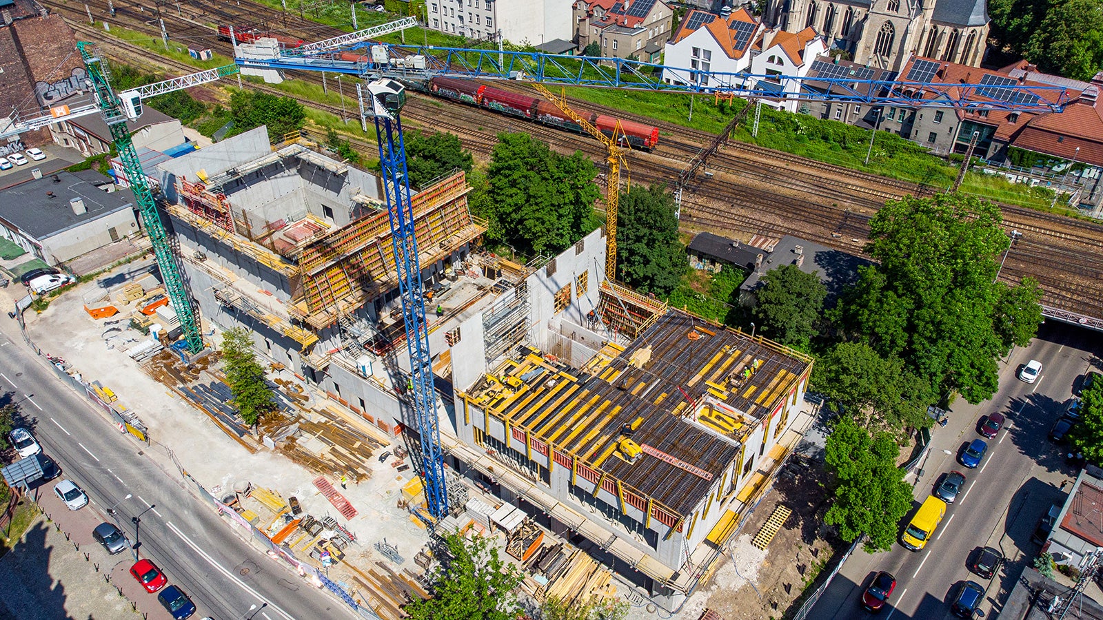 Budowa nowego gmachu Akademii Muzycznej w Katowicach.