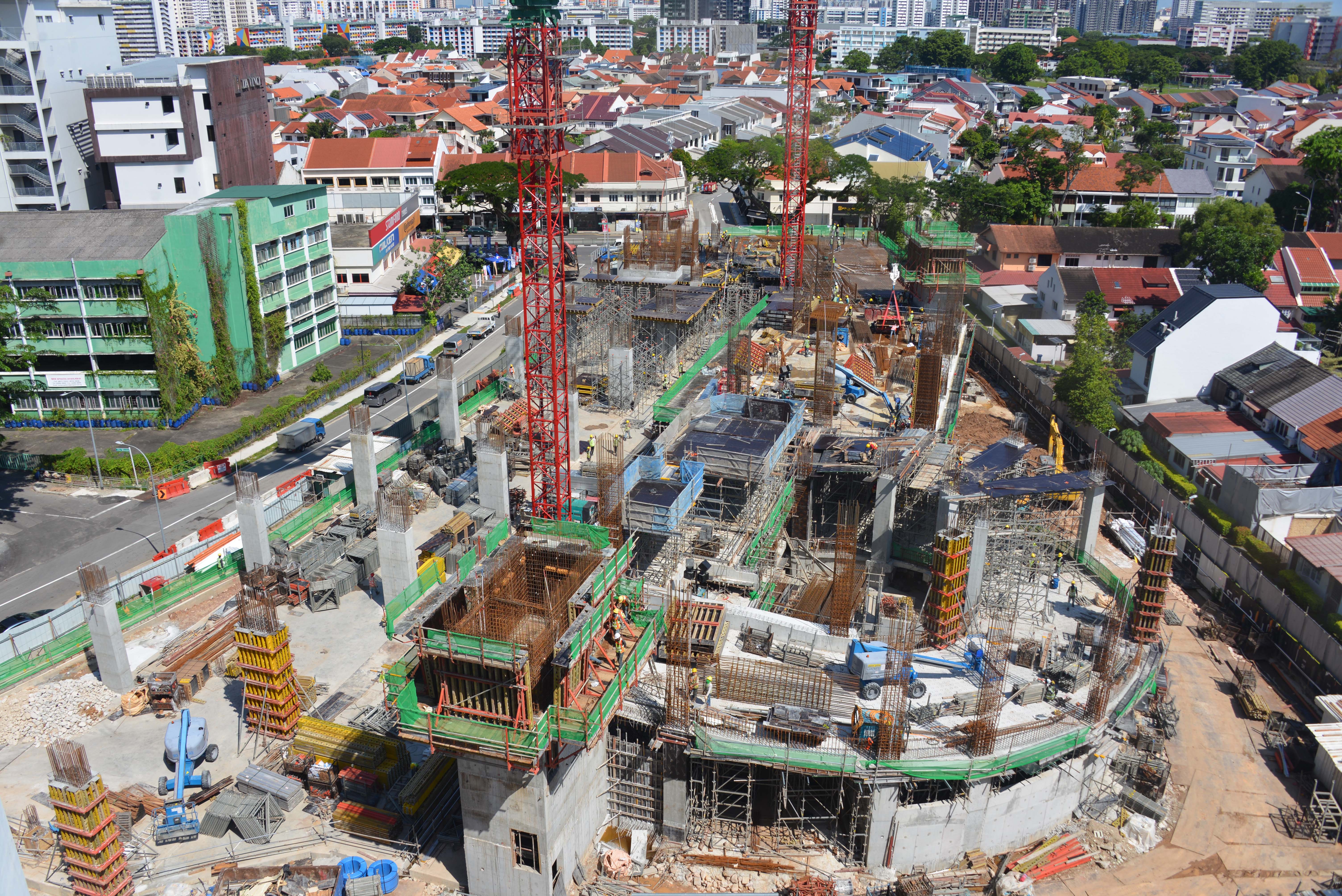 One KA @ Macpherson site progress: July 2023