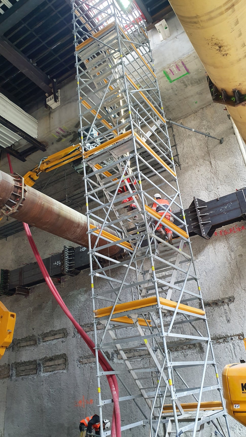 Tour d’accès au chantier PERI UP