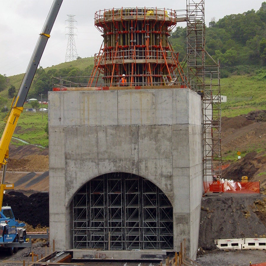 PERI Rundflex 7.2m high. 