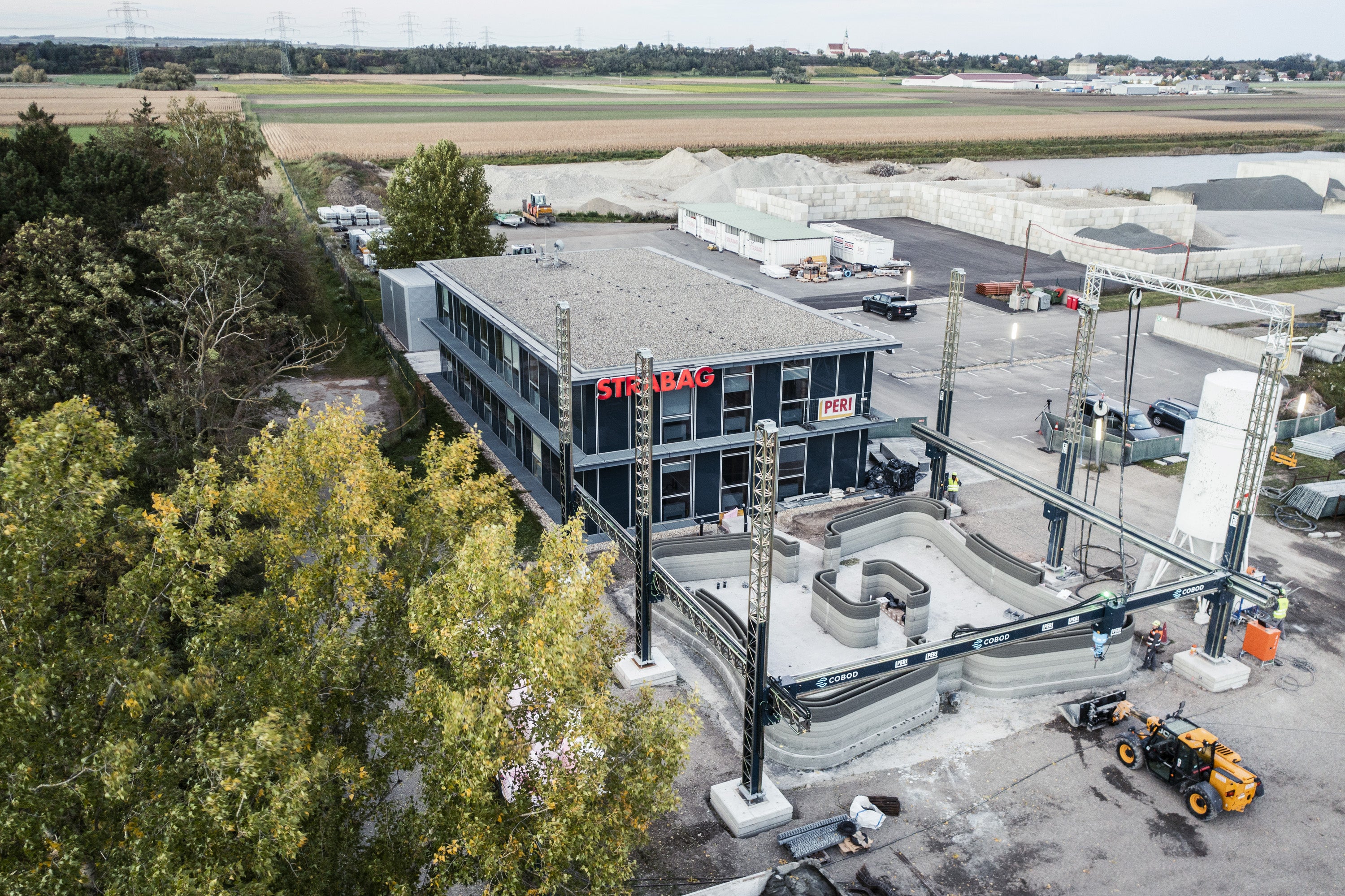 STRABAG errichtet Österreichs erstes Gebäude mit 3D-Drucker von PERI