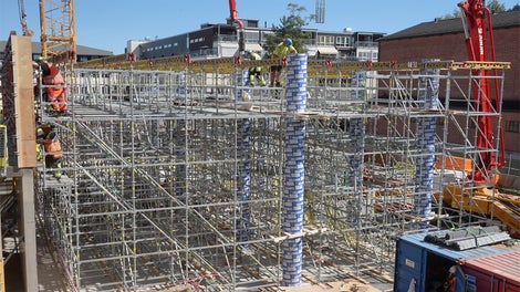 PERI leverer løsninger til prosjektet Kvartal 33 på Lillestrøm