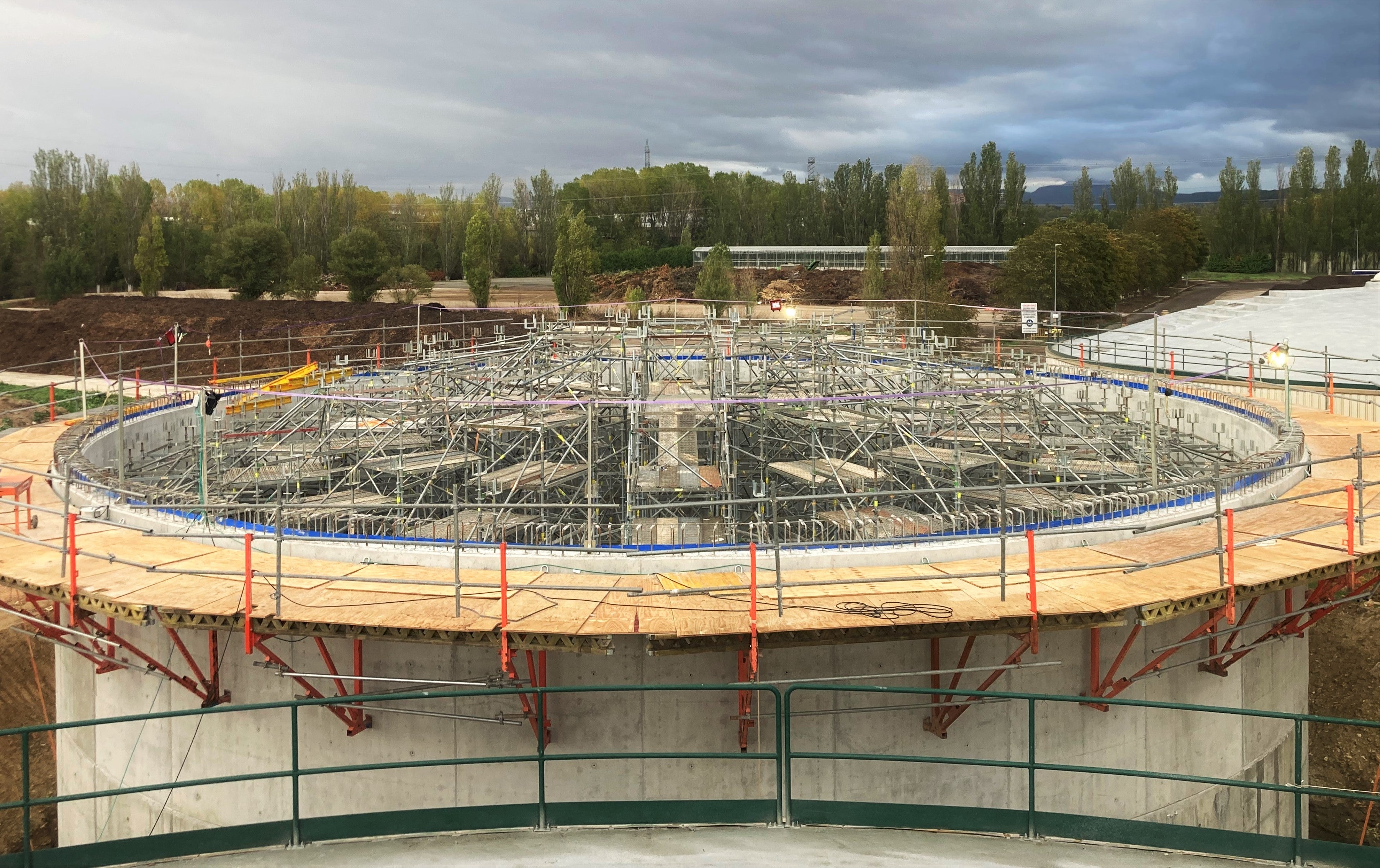 Digestor Nº 5 en EDAR de Arazuri