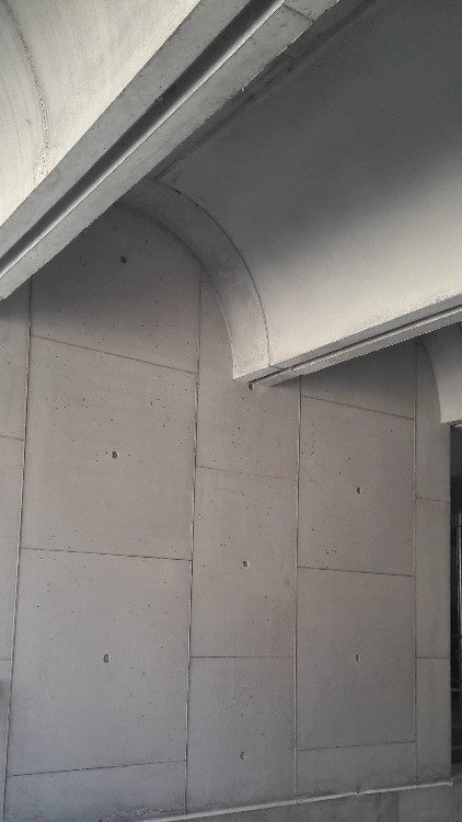 Résultat final : voûtes, passage couloir cage d&#039;escalier 