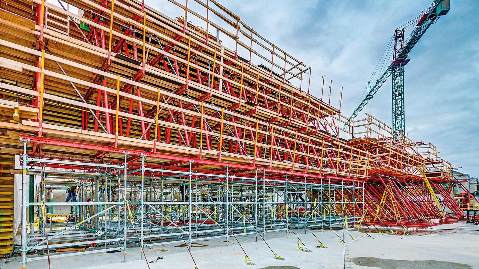 The components of the VARIOKIT Engineering Construction Kit were used in numerous different applications the project.