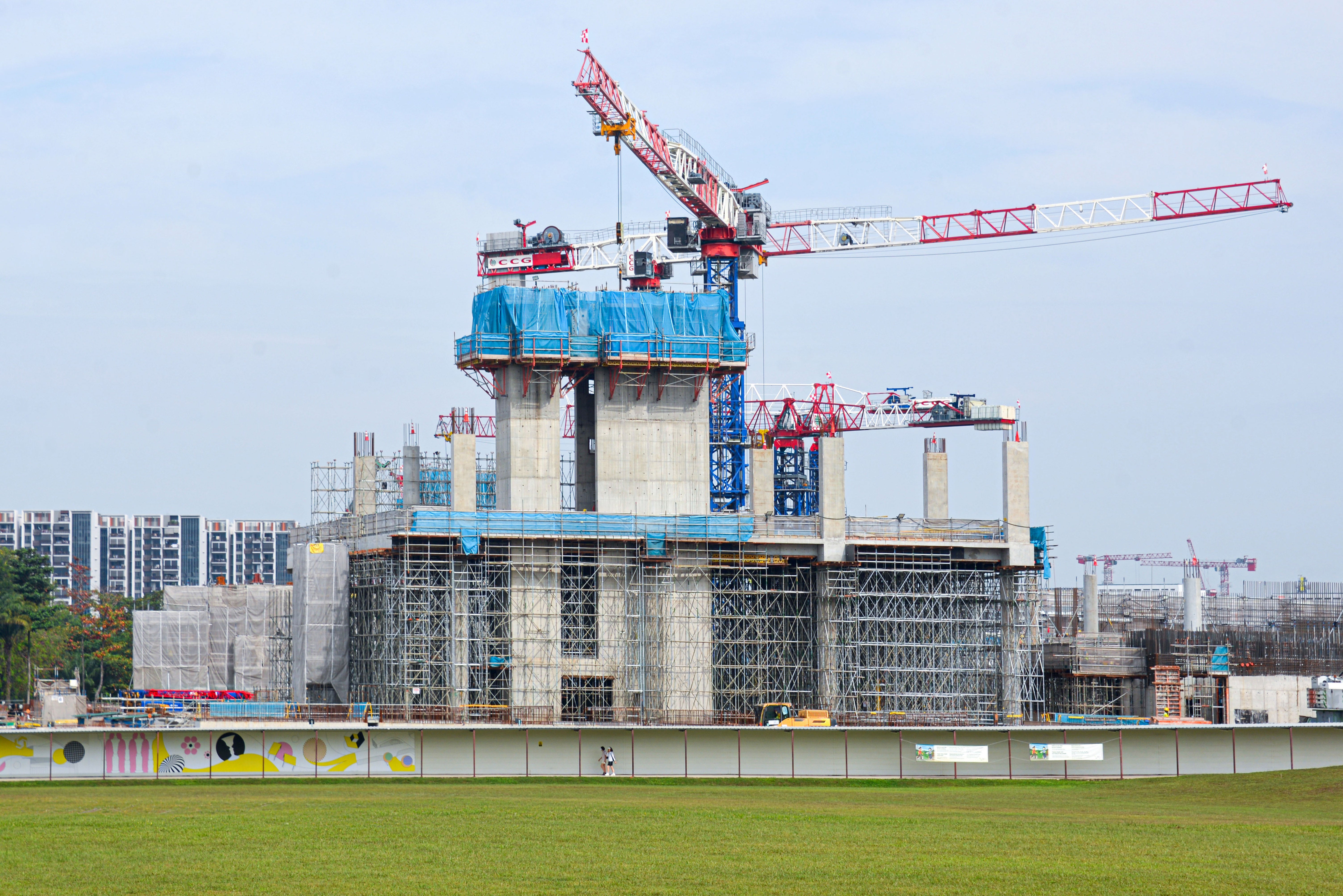Overview of the NEW Science Centre site, slated to be completed by 2027 end