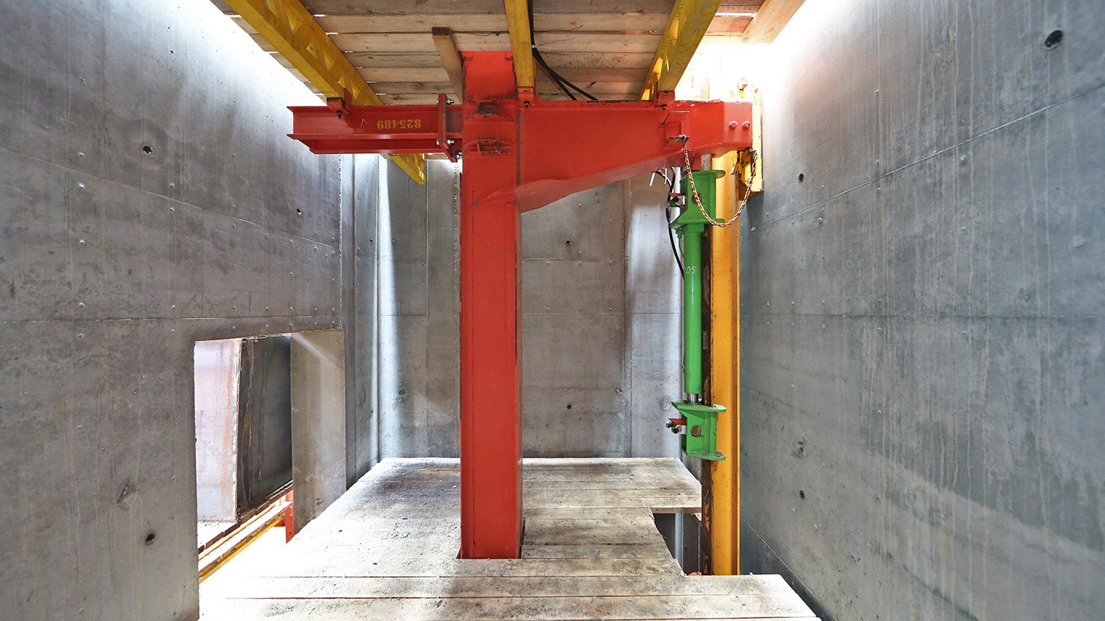 Система ACS-G при использовании в лифтовой шахте позволяет адаптировать опалубочное решение к изменяющейся геометрии здания.