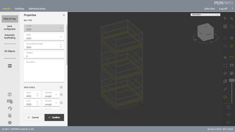Zmień wartości domyślne swojego rusztowania za pomocą kilku kliknięć. 