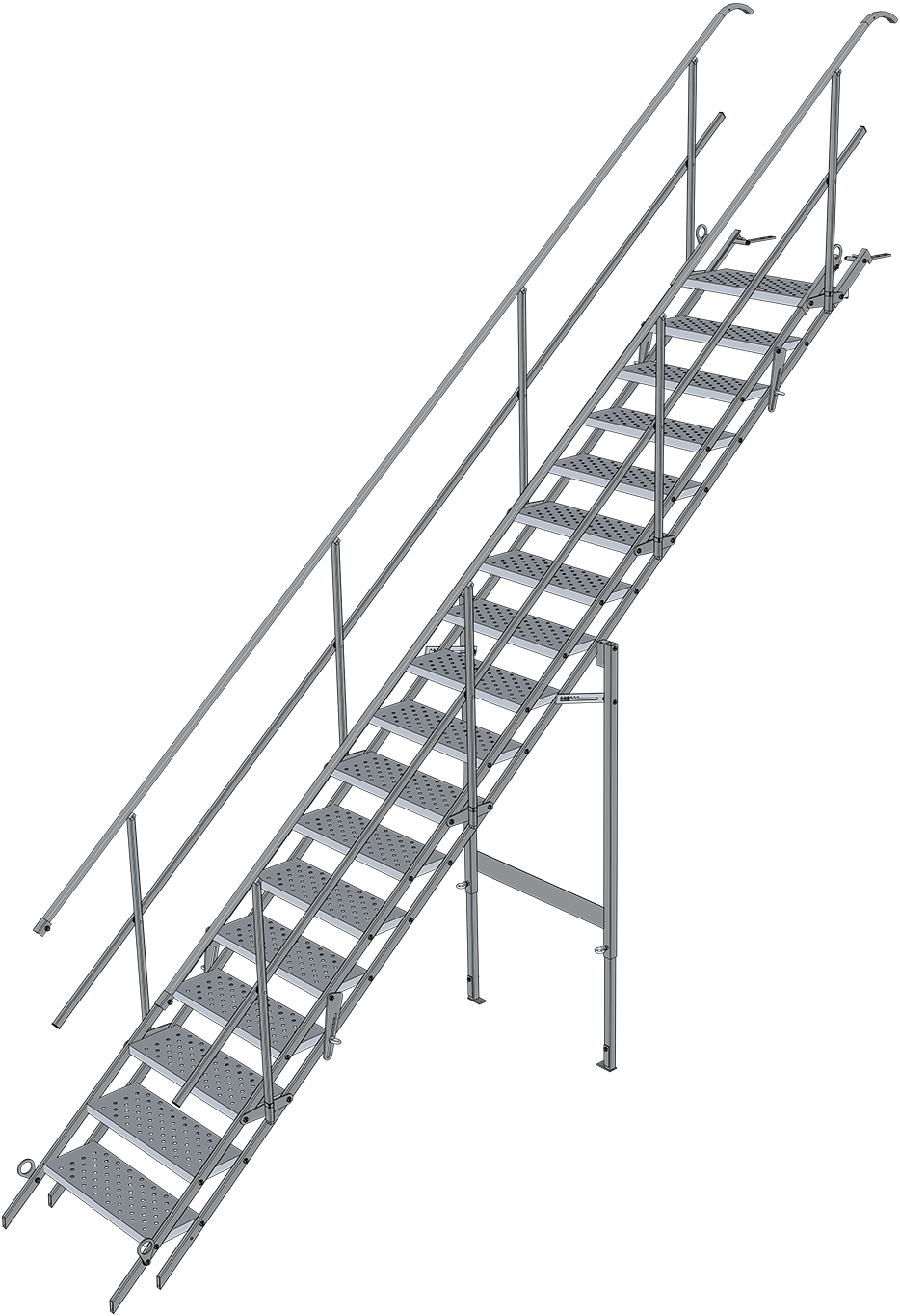 Escaleras de acceso temporal