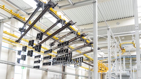 The ultra-modern coating system represents a significant investment in the future of the plant in Weißenhorn.