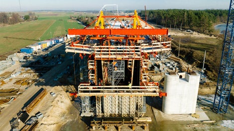 Budowa obiektu MGP-3, droga ekspresowa S1, Obwodnica Oświęcimia<br/>