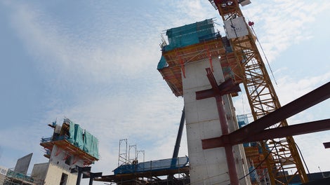 VARIO GT 24 Wall Formwork for SMUX at Fort Canning Rise