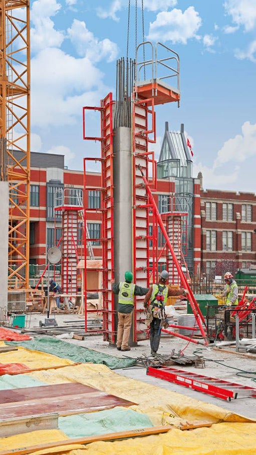 Adaptation en hauteur jusqu'à 4,50 m en trame de 25 cm avec 4 hauteurs de panneaux différentes (0,50 m - 1,25 m - 2,75 m et 3,50 m)