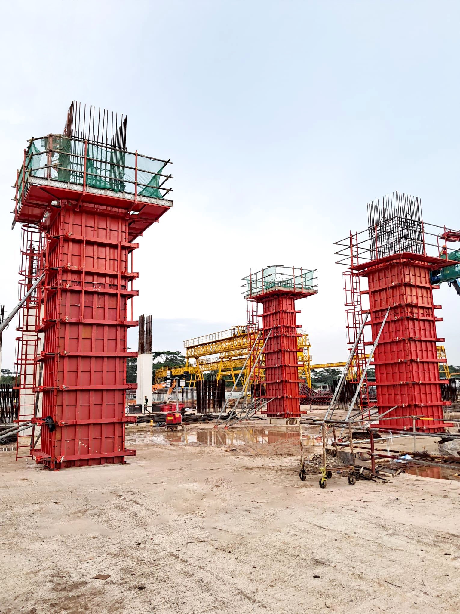 PERI customized steel column formwork 