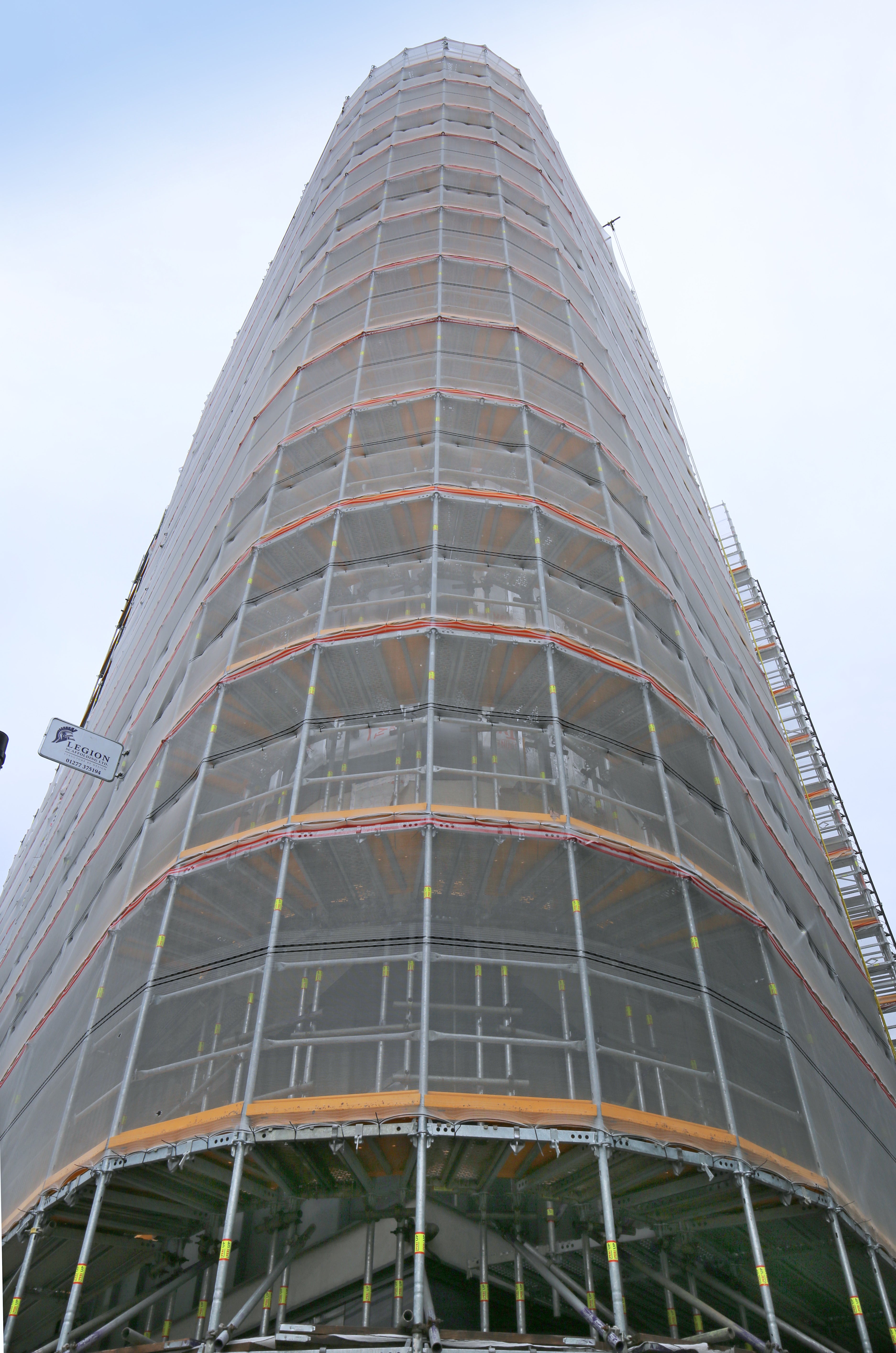 PERI UP Easy providing access across 10 levels