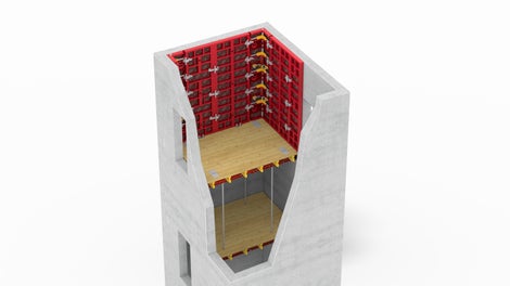 Piattaforma di ripresa SRU