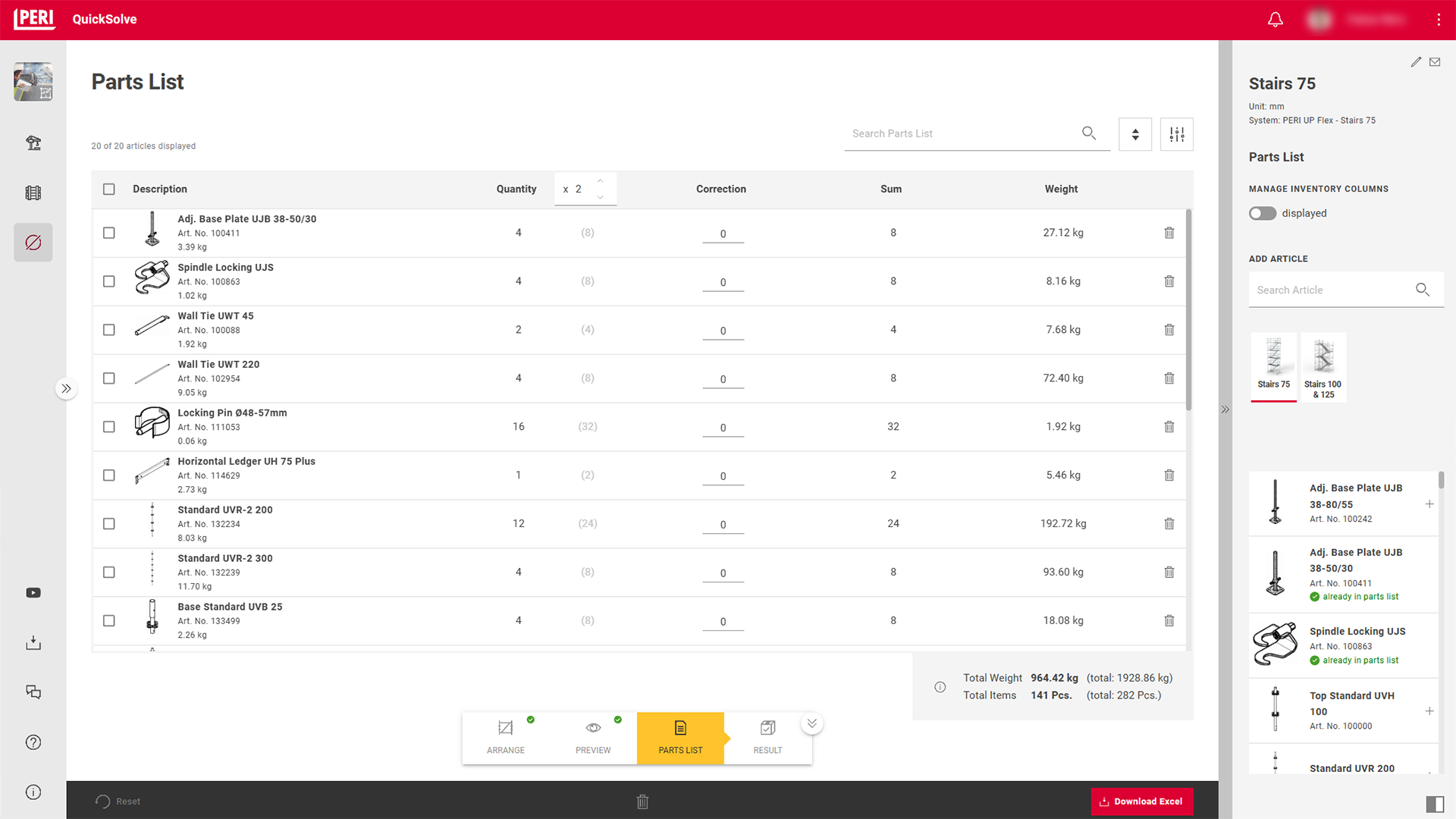 Mit dem Zugansplaner können Sie mit nur wenigen Klicks ein Zugangssystem für ihre Baustelle planen. Wählen Sie die gewünschten Bauteile und Optionen aus und betrachten Sie die Lösung in 3D. Mit einer Stückliste und einem übersichtlichen Ausdruck wird der Aufbau einfach und verständlich. <br/><br/>