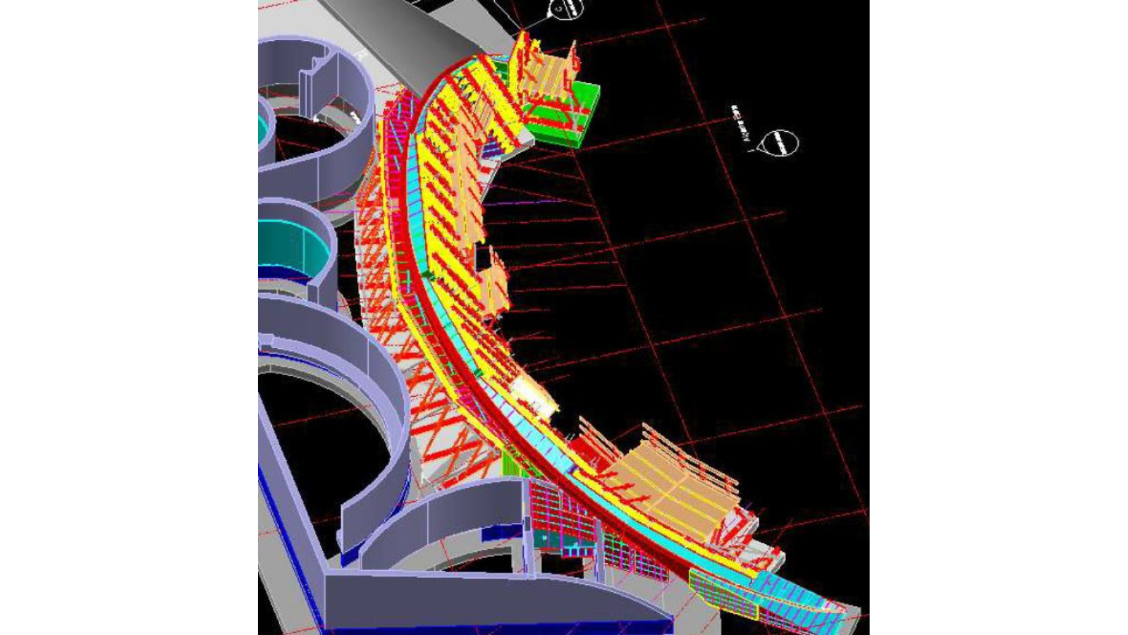 Diseño 3D del encofrado