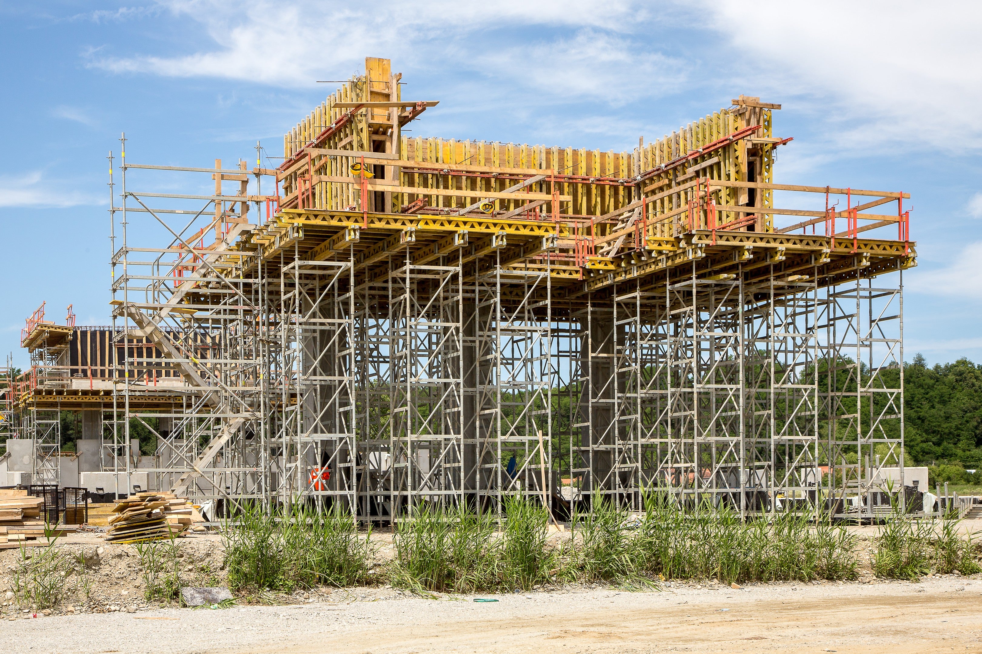 Pod pe autostrada peste pârâul Vadana, km 39+558, România