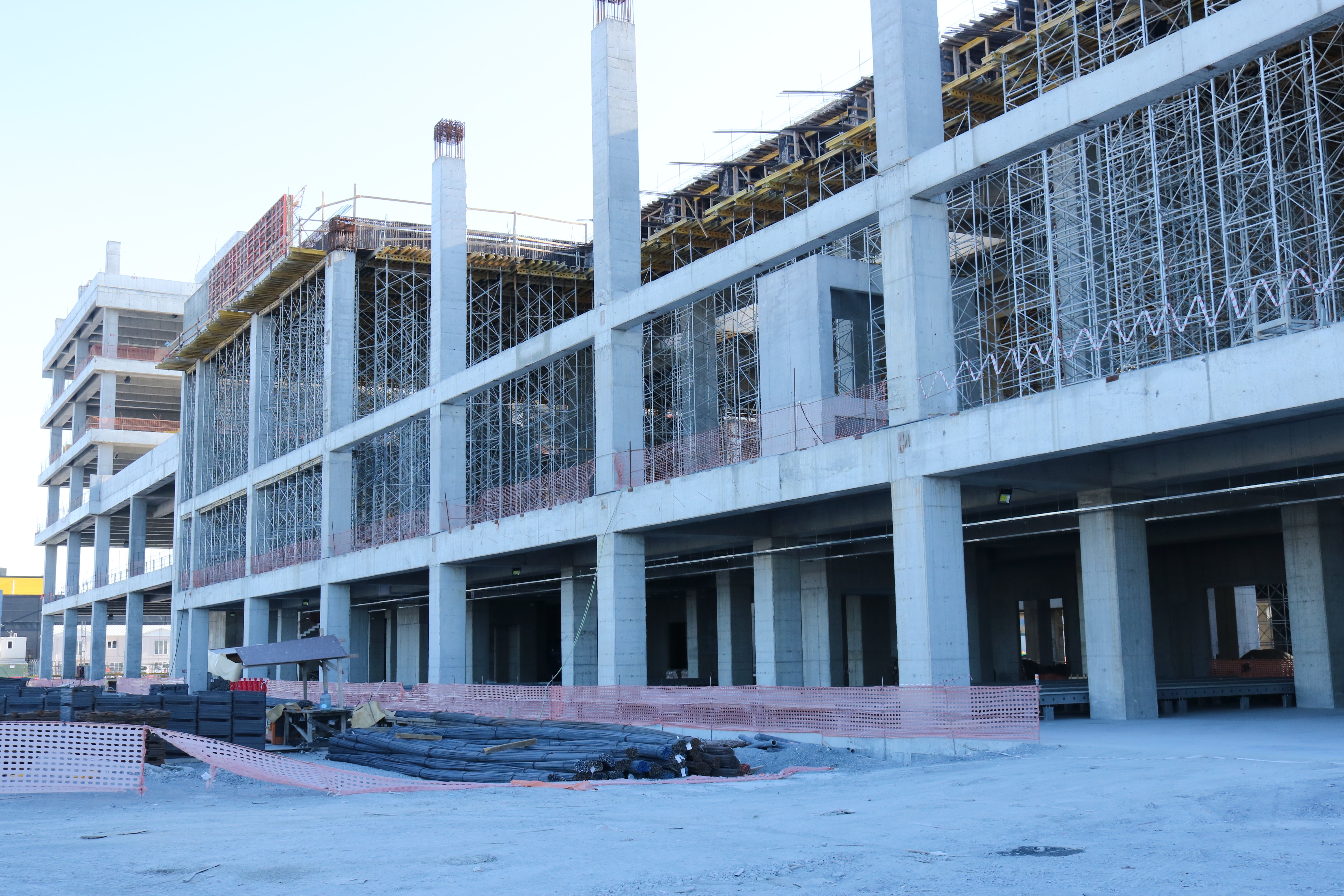 İstanbul Havalimanı THY Kargo Binaları B-Zone 1. ve 3. Faz Kısımları