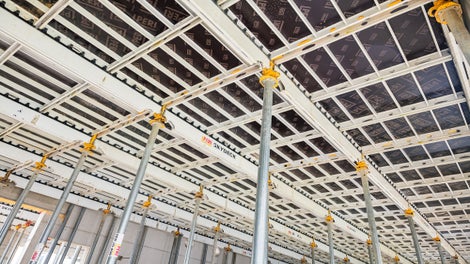 Die SKYDECK Deckenschalung in Aktion