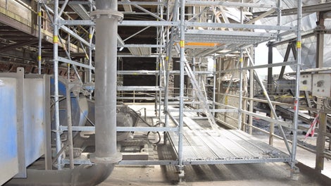 Модулност на елементите, позволяваща голямата гъвкавост в приложенията на системата PERI UP Flex