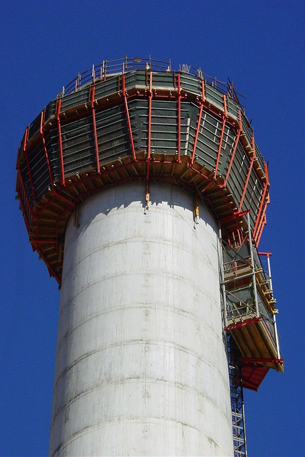Comalco Alumina Project, Gladstone, Central Queensland, Stack Windshield<br/> 