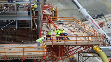 SB Brace frame platform.