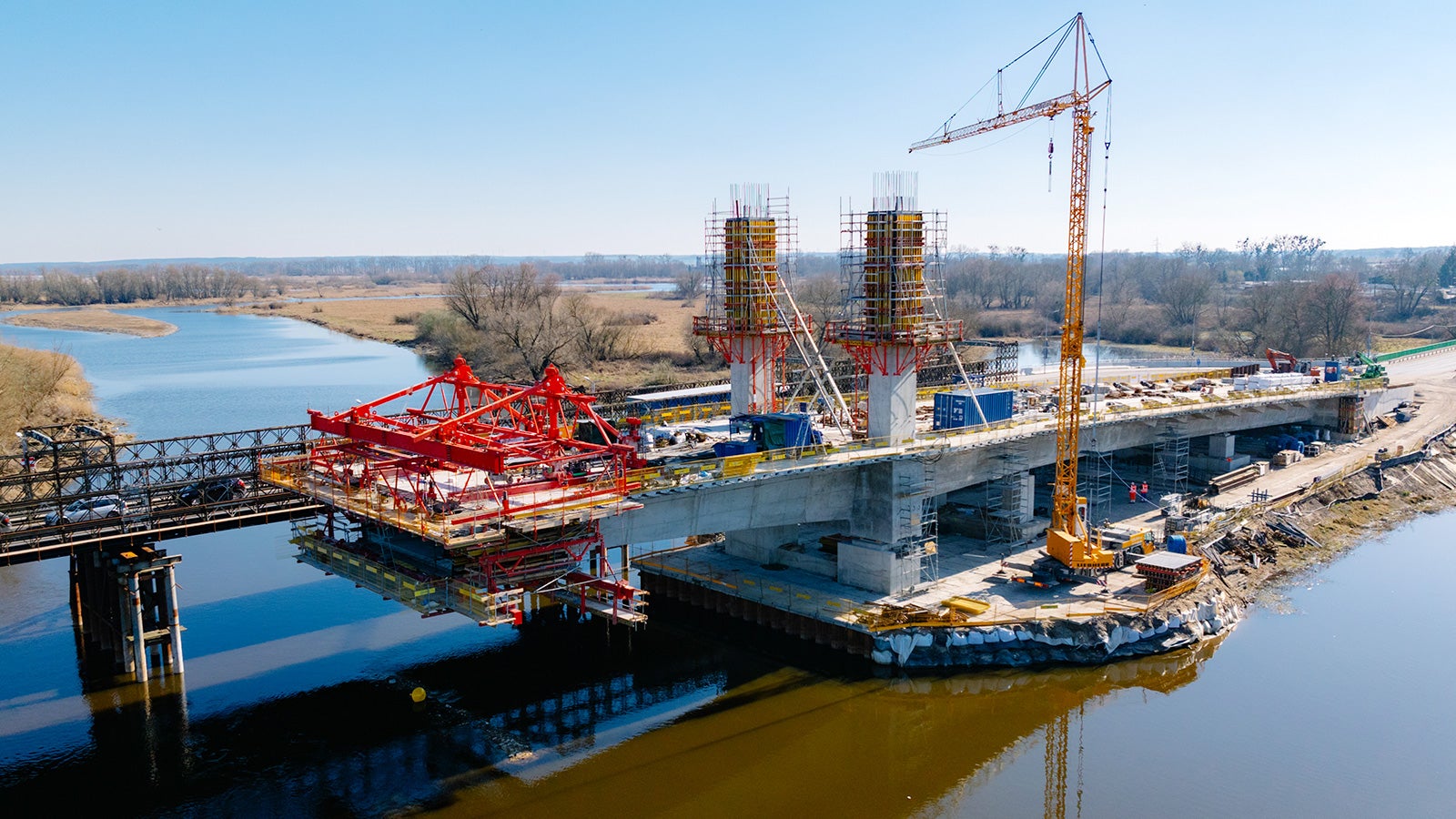 Most przez Wartę, Kostrzyn nad Odrą