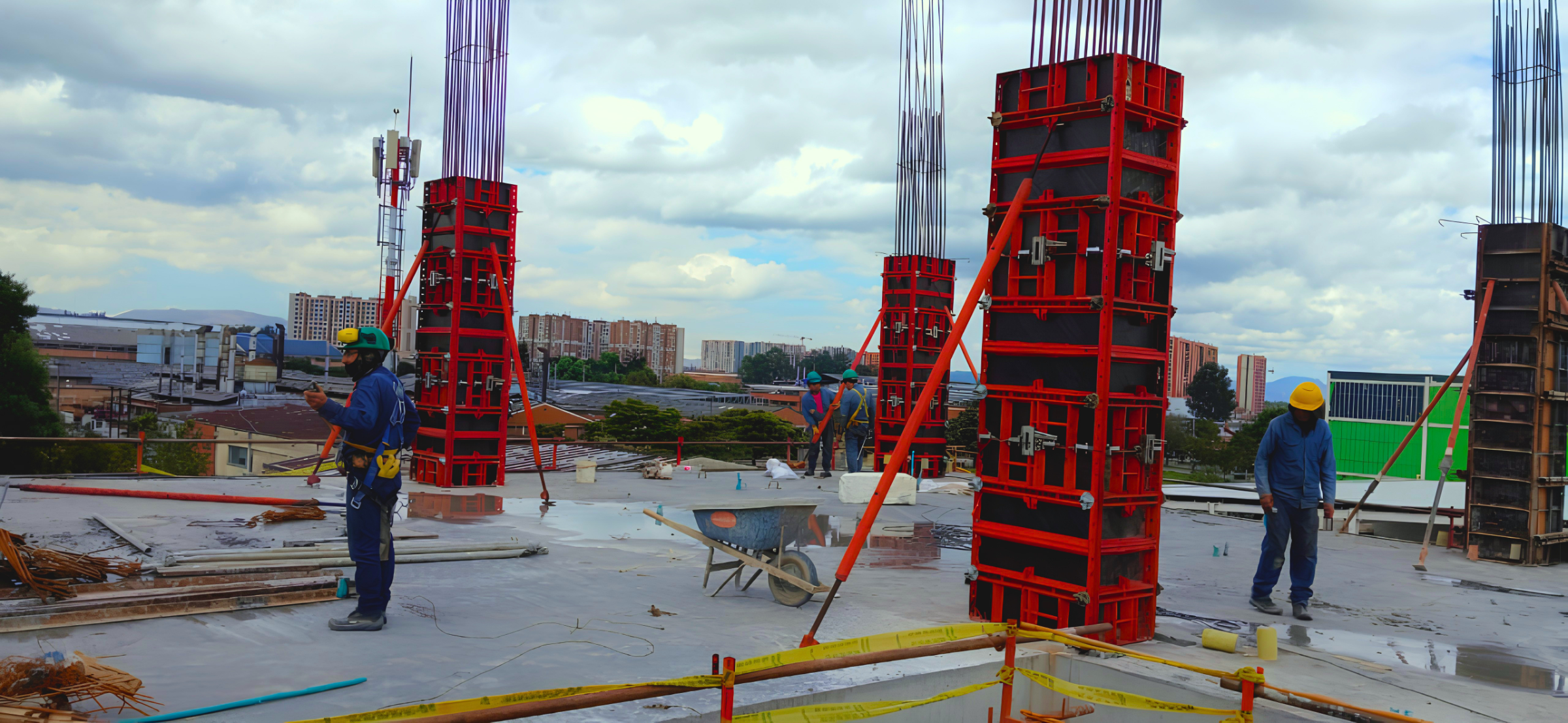 Encofrado Ligero para muros y columnas HANDSET ALPHA