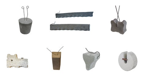 Betong armeringsstoler