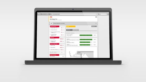 Uživatelé získají s nástrojem pro navrhování VGK snadno, rychle a přesně dovolené roznášecí šířky římsových konzol VGK pro různé mezní podmínky.