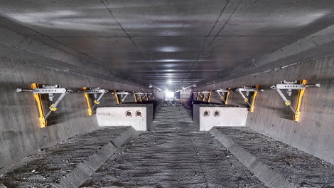 Das VIL Wandlager mit Schnellausschalmechanismus beschleunigte und vereinfachte den Arbeitsablauf und trug maßgeblich dazu bei, den engen Zeitplan und den vorgegebenen Wochentakt einzuhalten.