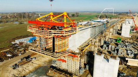 Budowa obiektu MGP-3, droga ekspresowa S1, Obwodnica Oświęcimia<br/>