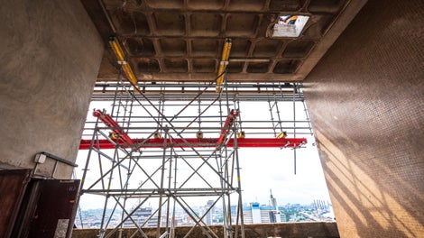 First bank head office façade improvement