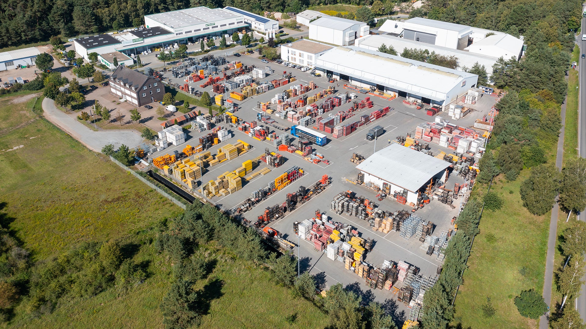 Luftbild Garstedt / Nordheide PERI Niederlassung Hamburg